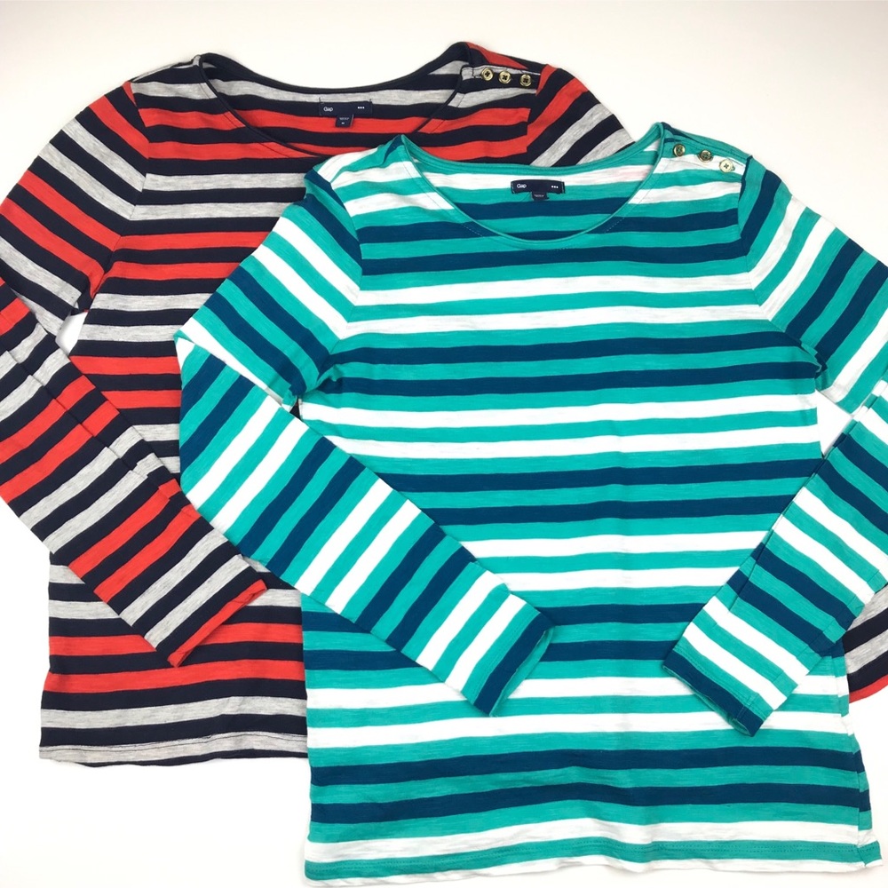 Gap Striped Shirts Tops Medium
